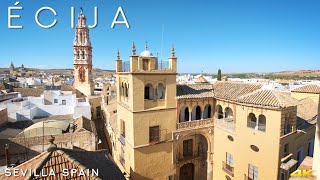 Tiny Tour  Écija Spain  Visit the 2800Year Old City Ecija in Sevilla  2021 Oct [upl. by Giaimo]