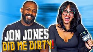 Jon Jones FUNNIEST interview I can’t believe he said this LOL  UFC 309 [upl. by Einaj]