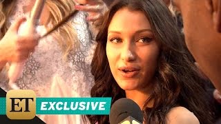 EXCLUSIVE Bella Hadid Raves Over Ex The Weeknd at the VS Show Were Still Great Friends [upl. by Amikay349]