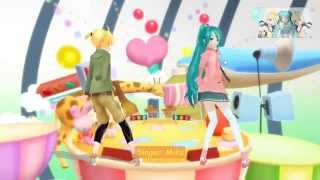 MMD Hatsune Miku V3 Kagamine Rin amp Len Append Melancholic Cover [upl. by Otrevlig]