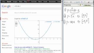 Gráficas con Google matemáticas [upl. by Naed]