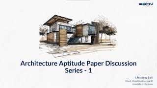 Architecture Aptitude Test Paper Discussion Series  1  2014 amp 2015 [upl. by Lymann308]