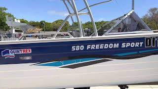 Quintrex 580 freedom sport [upl. by Joao46]