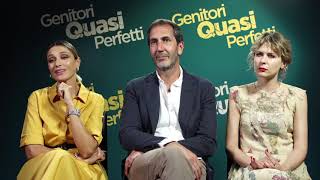 Genitori Quasi Perfetti Anna Foglietta Paolo Calabresi Elena Radonicich  Intervista [upl. by Aserej]