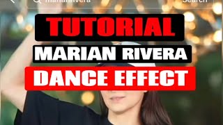 Marian Rivera Dance Moves  Video Effects Tutorial  Camera Effects Tutorial in Capcut marianrivera [upl. by Zetnom82]