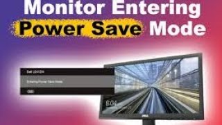 Entering Power Save Mode Problem Dell  How To Solve Dell Entering Power Save Mode [upl. by Margarete]