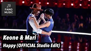 Keone and Mari  Happy OFFICIAL Studio Edit  No Audience [upl. by Karly]