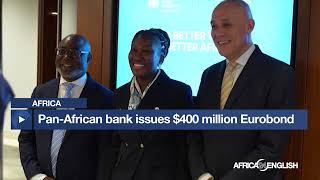 Africa  Ecobank launches its USD 400 million Eurobond issue on the London Stock Exchange [upl. by Annehcu]