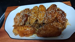 TERIYAKI CHICKEN WINGS SAYAP AYAM TERIYAKITE LI YA KI KAI YIKasianfood chinesefood [upl. by Savick]