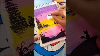 Oil pastels drawing new art claycraft artandcraft video diy shortsfeed shorts drawing draw [upl. by Neeliak465]