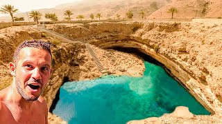 Encontramos un OASIS en Omán 🇴🇲  Cliff jump 💦 [upl. by Raffin]