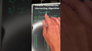 Parallel Perpendicular Intersecting Algorithm [upl. by Coyle]