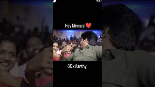 Hey Minnale ❤️  Sivakarthikeyan 💞 Aarthy  please like and subscribe to my channel [upl. by Annahtur]