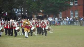 Grenadier Day 2019 Part 6 Corps of Drums 1st Batt Grenadier Guards [upl. by Hoopen]