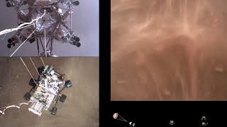 Perseverance Rover’s Descent and Touchdown on Mars Official NASA Video [upl. by Luben579]