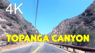 4K Scenic Drive Topanga Canyon Los Angeles [upl. by Territus]