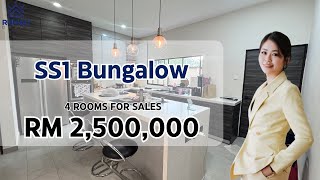 SS1 Refurbished Single Storey Bungalow with BuiltUp 4000sf  RM 2500000  Eunice Yong [upl. by Thaddeus]