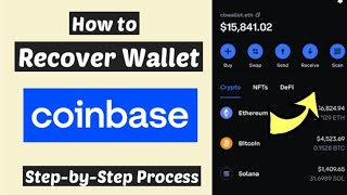 Recover Coinbase Wallet  How do I recover my 12word phrase Coinbase wallet Forgot Coinbase Wallet [upl. by Ecerahs435]