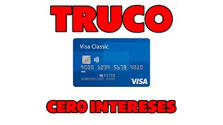 Truco para no pagar intereses con tu tarjeta de crédito [upl. by Giamo]