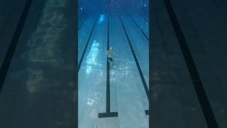 Swimming workout  underwater swimming world  almost freediving [upl. by Elvie255]