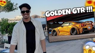 I FOUND GOLDEN GTR IN DUBAI 🤑 DREAM CAR [upl. by Onofredo938]