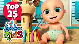 The 25 Best Songs for Kids  S1EP80 Fun and Play MIX  LooLoo Kids Songs for Kids [upl. by Oidualc]