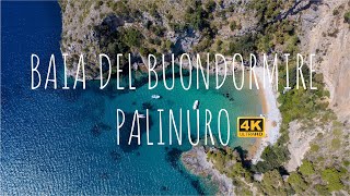 BAIA DEL BUONDORMIRE  PALINURO  DRONE 4K [upl. by Daahsar]