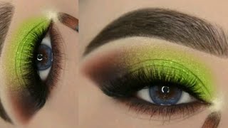 Step By Step parity ampBraun Eyes Makeup Tutorialeye makeup tutorial for hooded eyelids [upl. by Kiraa]