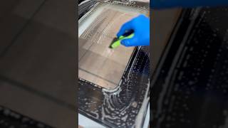 ASMR OVEN DOOR CLEAN 🫧✨ asmrcleaning ovencleaning sudsyasmr satisfyingcleaning [upl. by Gosser223]