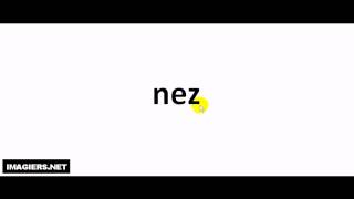 French pronunciation  nez [upl. by Xuaegram]