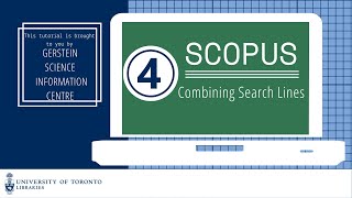 SCOPUS 4 Combining Search Lines [upl. by Nell]