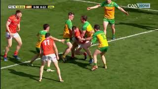 GAANOW Donegal v Armagh  Allianz Football League Division 2 Final Highlights [upl. by Reppep]