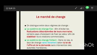 le marché de change SE SGC [upl. by Acinoryt]