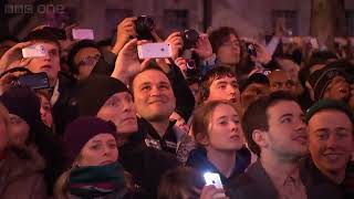 London Fireworks 2013 with Music and Sound Bites of 2012 Mix  New Year Live  BBC [upl. by Anirat]