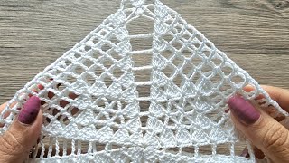 Unique Crochet Pattern  Step by Step Instructions crochetworldcreations [upl. by Nevad]