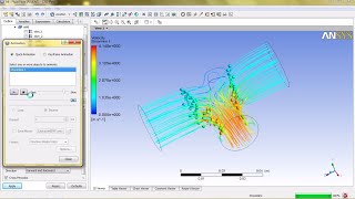 ANSYS WORKBENCH Fluent simple FLOW tutorial [upl. by Anert965]