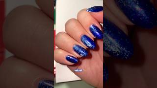 I went over “melodrama” by Orly with ✨shooting stars ✨ by ilnpbrand 🧲 💙 velvetnails diymani [upl. by Bergquist]