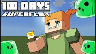 100 Days  Minecraft Superflat [upl. by Mick]