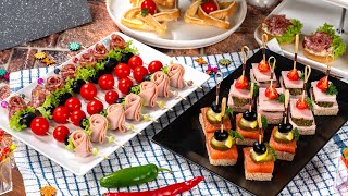 Easy Simple and Tasty Appetizer Recipes that will leave everyone surprised Quick party snacks [upl. by Atteirneh]