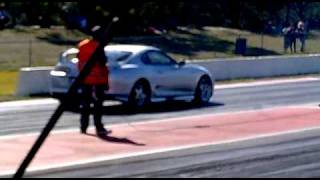 Toyota Supra vs Holden SS Crewman [upl. by Assirrec535]