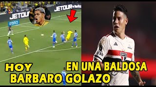 MADRE MIA GOLAZO¡¡ JAMES RODRIGUEZ BRUTAL REGRESO CUCHO GOL MONTERREY [upl. by Leach]