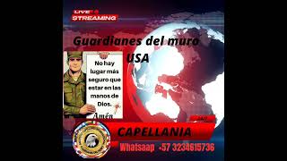 Capellania Nacional e internacional GUARDIANES DEL MURO USA 🇺🇸 [upl. by Ymerrej]