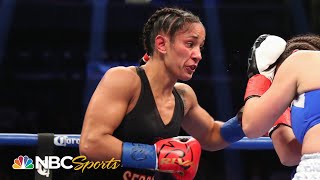 Amanda Serrano knocks out Daniela Bermudez in Ring City Boxing main event  NBC Sports [upl. by Noemi]