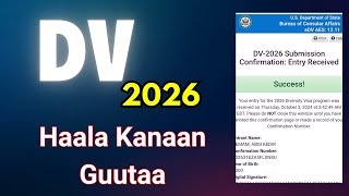 How to Apply for DV 2026 in Ethiopia  DV Lottery Registration Step by Step Guide [upl. by Nnave]