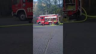 Großbrand in Hirschhorn  Lagerhalle in Flammen [upl. by Eve886]