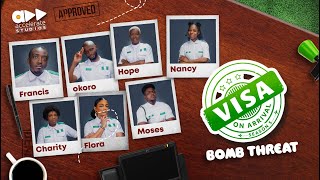 VISA ON ARRIVAL S5 EP3 BOMB THREAT  Comedy  Drama  Nollywood [upl. by Etem]