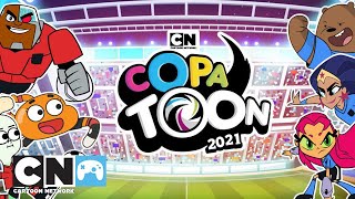 Juega a Copa Toon 2021  Gameplay  Cartoon Network [upl. by Hairej]