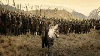 Carga de los Rohirrim en los campos de Pelennor  Español castellano [upl. by Shaya]