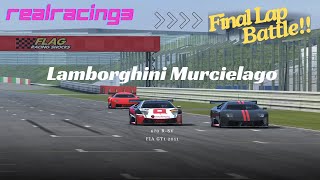 Real Racing 3 Final Lap Battle in Suzuka Lamborghini Murcielago 670 RSV GT1 FIA GT1 2011 Lively [upl. by Aciretahs618]