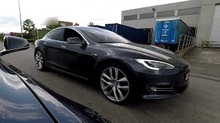 Uncorked 100D beats P100D in Sport mode  Testing the Tesla [upl. by Calvinna482]